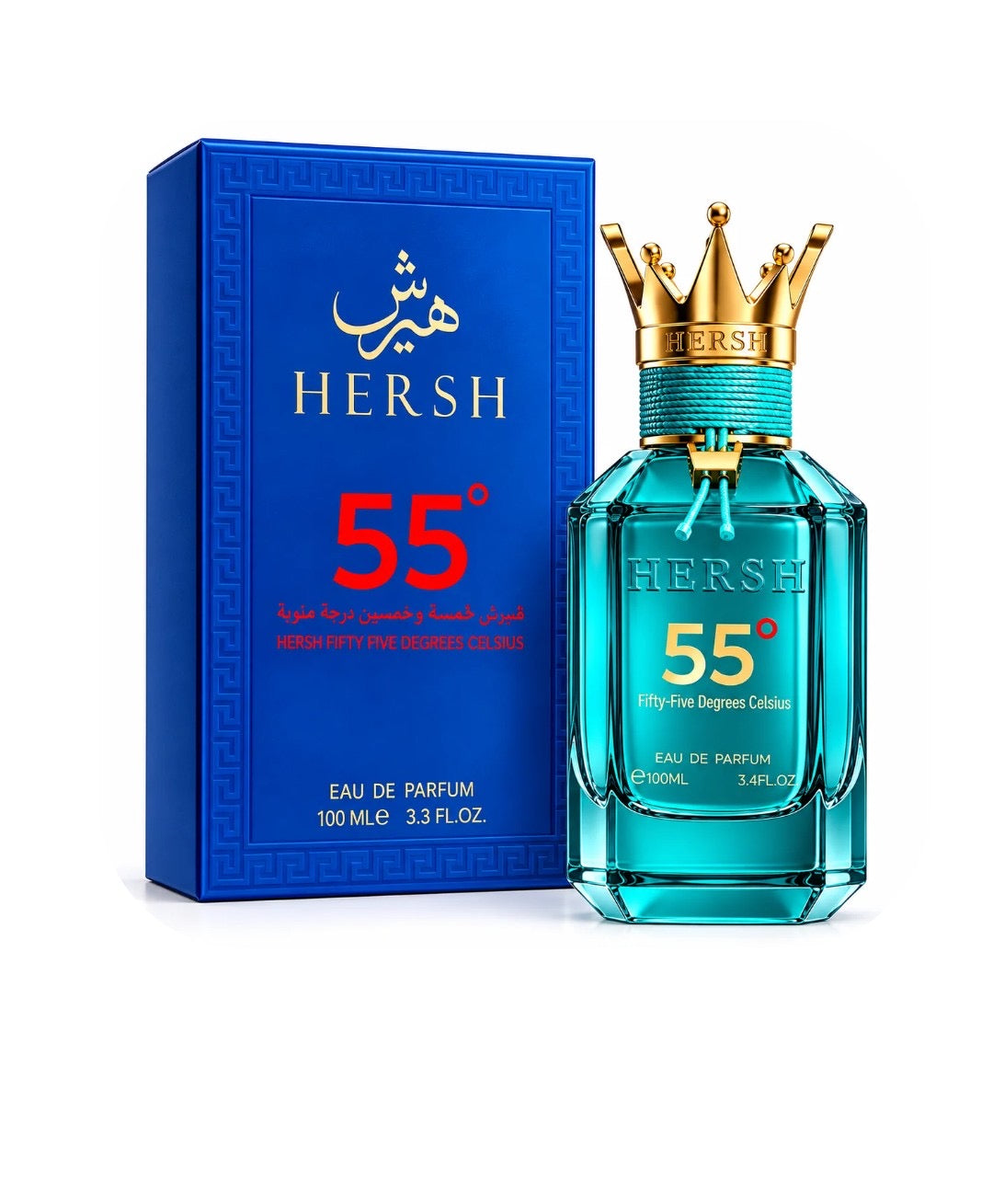 Hersh 55 Degrees Celsius by Al Ezz Oud Eau de Parfum 100ml