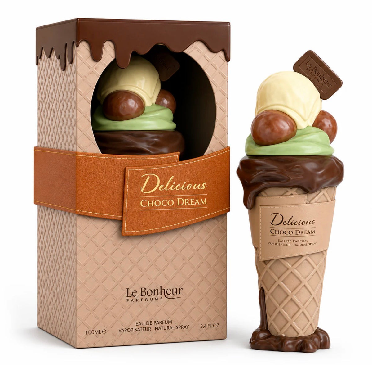 Delicious Choco Dream by Le Bonheur Eau de Parfum 100ml