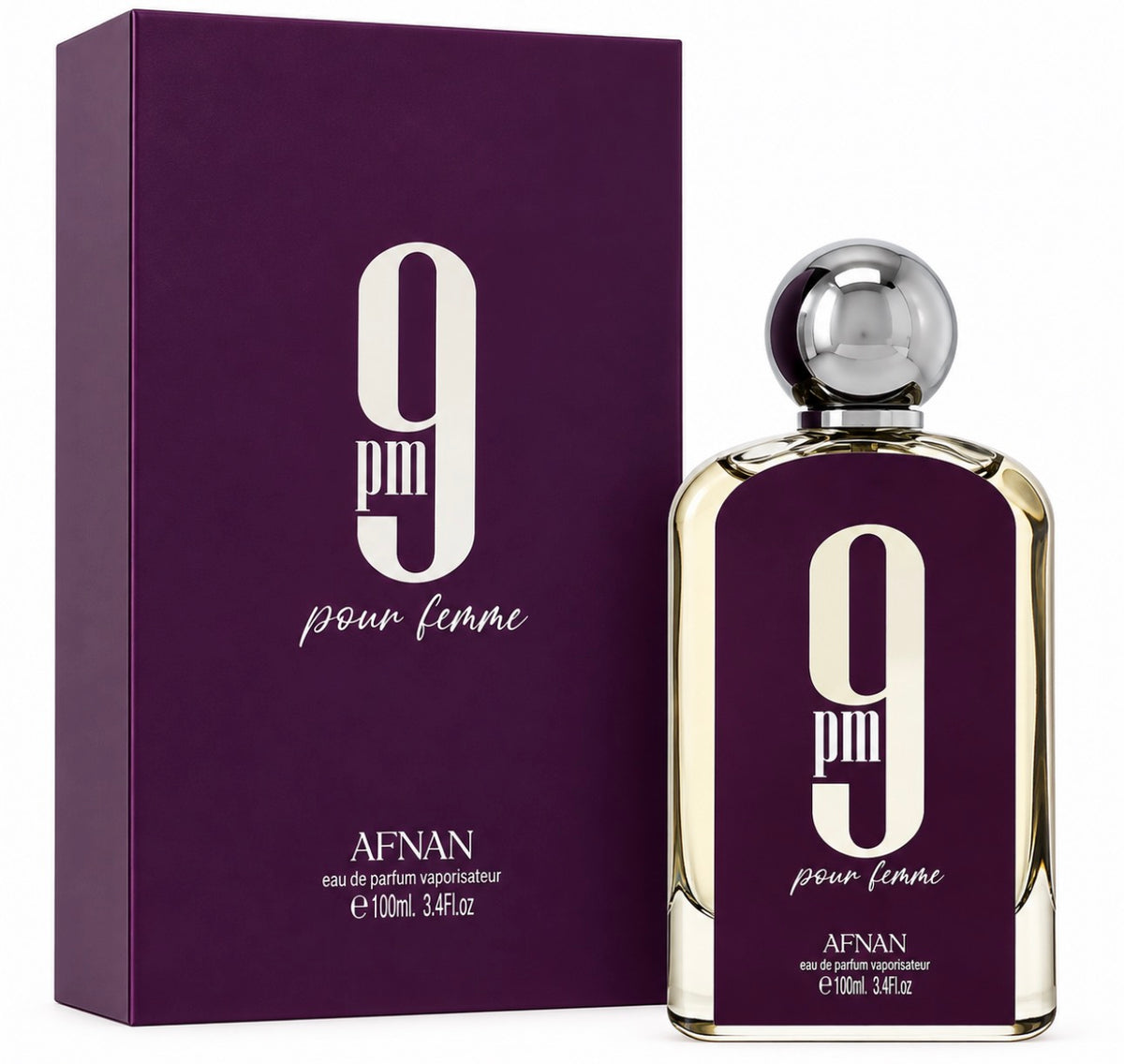 9 PM Pour Femme by Afnan Eau de Parfum 100ml
