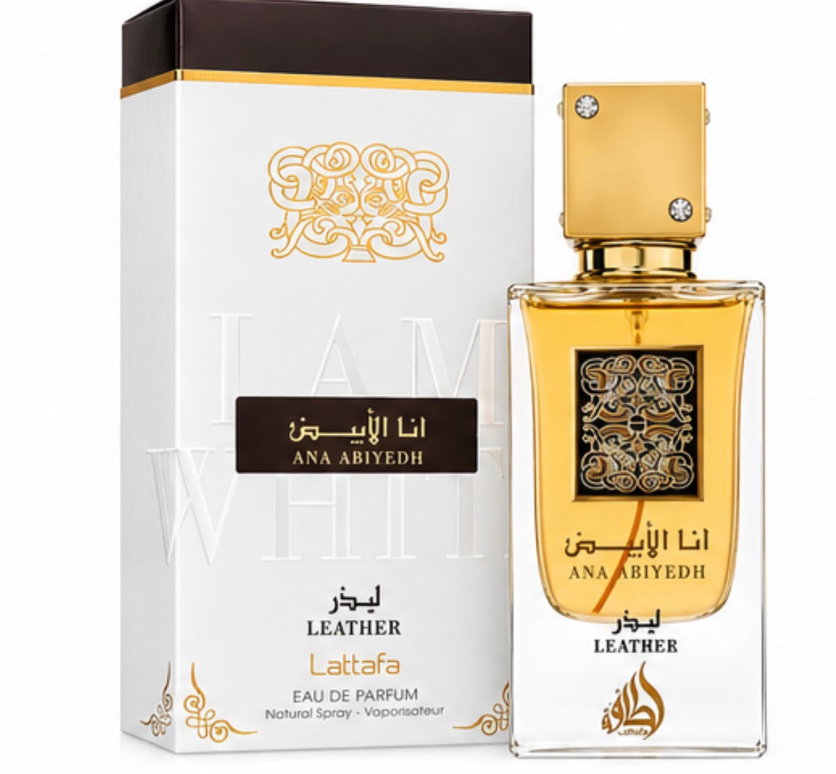 Ana Abiyedh Leather by Lattafa Eau de Parfum 60ml