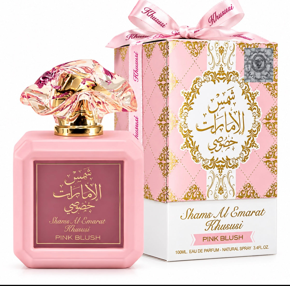 Shams Al Emarat Khususi Pink Blush by Ard Al Zaafaran Eau de Parfum 100ml