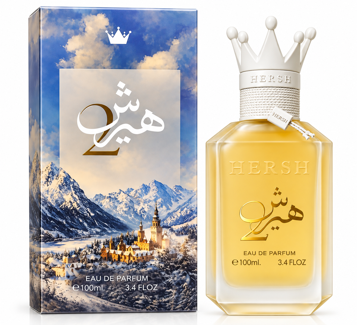 Hersh 2 Eau de Parfum by Hersh – Unisex EDP 100ml